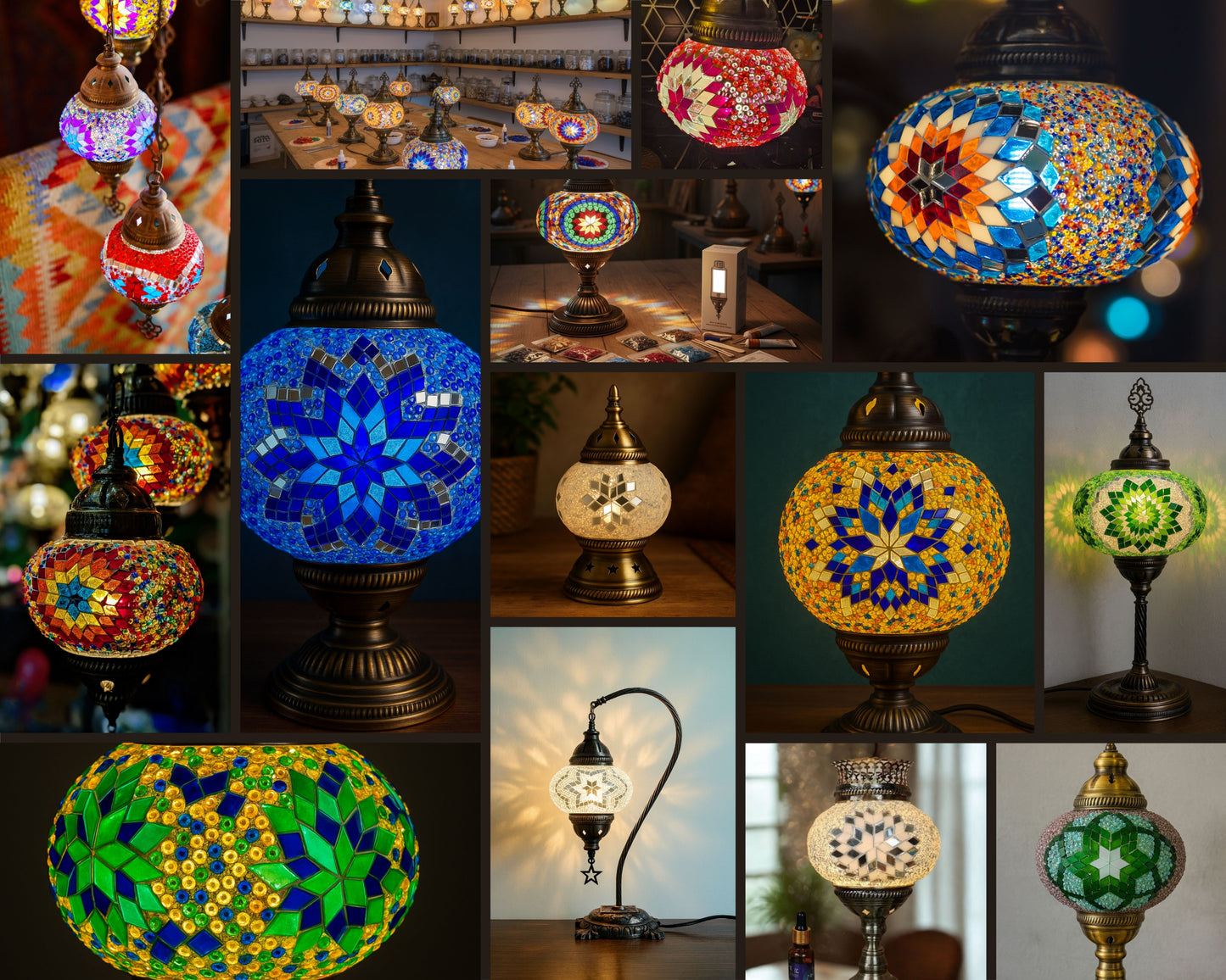 DIY Turkish Mosaic Lamp Workshop February 14th in Castlegar