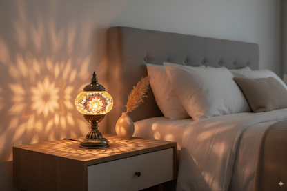 Golden Star Lamp - Bedroom