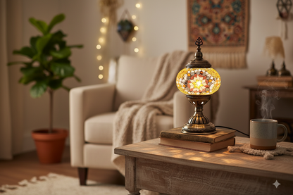 Golden Star Lamp - Living Room