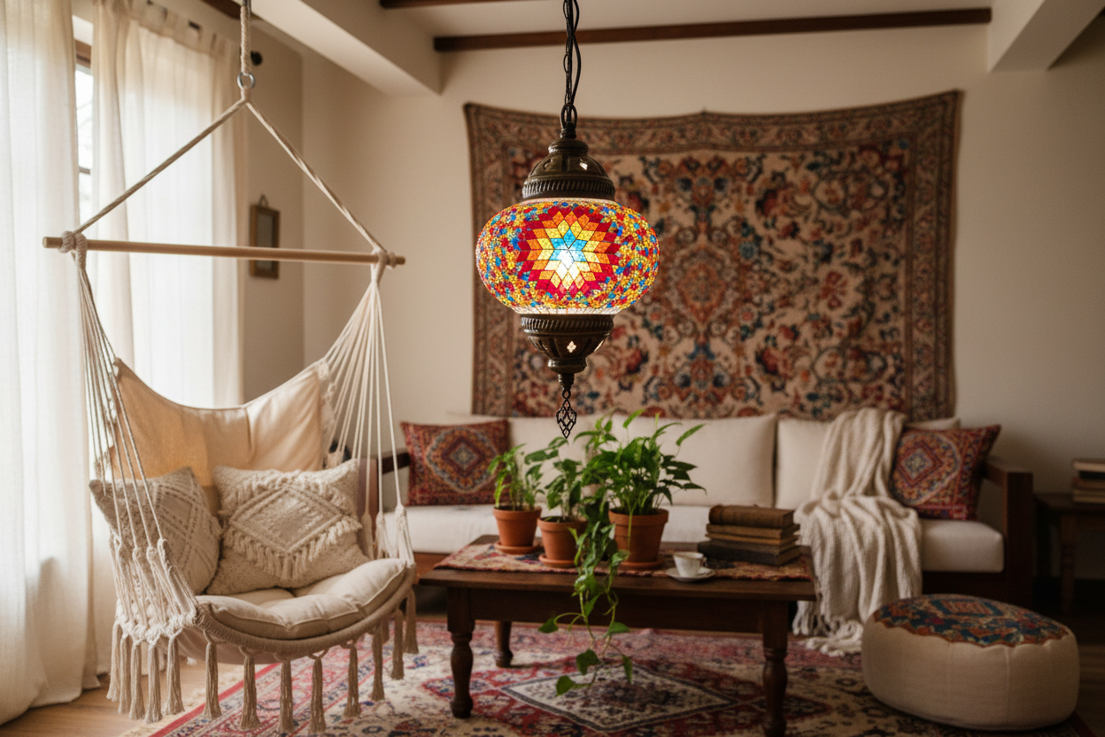 Hanging Lamp – Living Room