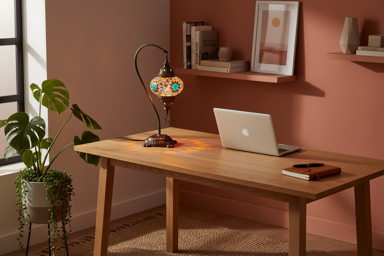 Swan Lamp – Home Office